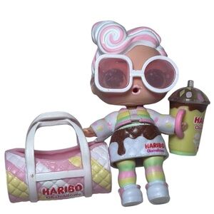 LOL Surprise HARIBO Bon Bon Complete Set With Bag & Cup